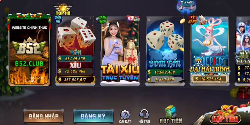 Giới Thiệu B52club Tính năng nổi bật của giới thiệu B52club